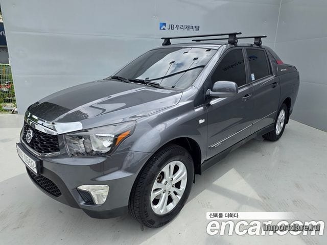 KGM KORANDO SPORTS 2018 — 156 564 км, серебристо-серый, Корея — под ключ — фото 2