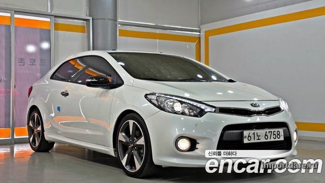 KIA K3 COUPE 2014 — 152 306 км, белый, Корея — под ключ — фото 3