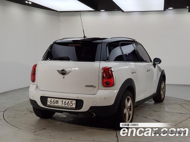 MINI COOPER D COUNTRYMAN 2012 — 161 099 км, белый, Корея — под ключ — фото 4