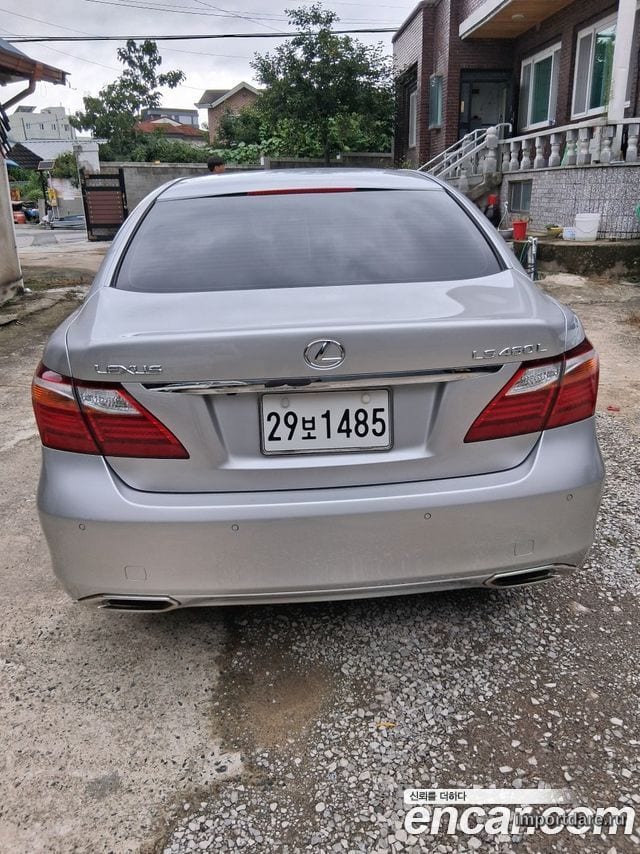 LEXUS LS460L 2010 — 114 000 км, серебристый, Корея — под ключ — фото 4