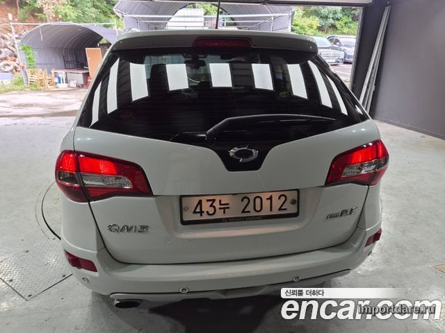 RENAULT KOREA QM5 2014 — 203 056 км, белый-перламутр, Корея — под ключ — фото 3