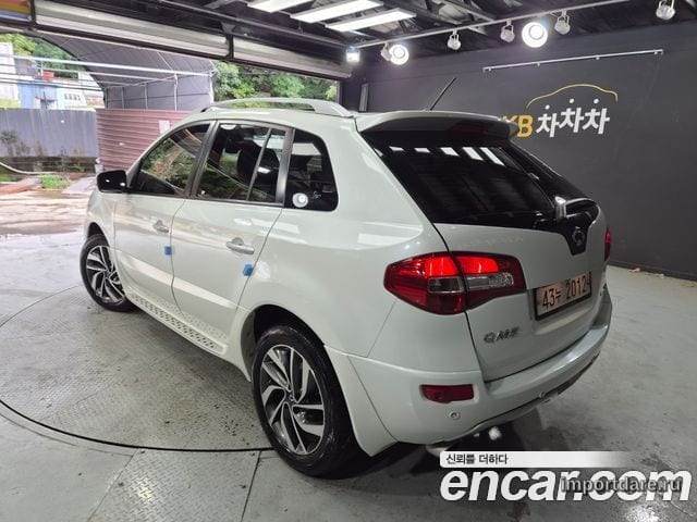 RENAULT KOREA QM5 2014 — 203 056 км, белый-перламутр, Корея — под ключ — фото 5