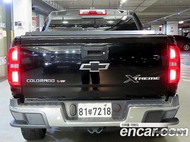 CHEVROLET COLORADO 2020 — 56 830 км, чёрный, Корея — под ключ — фото 4