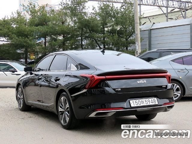 KIA K8 HYBRID 2023 — 182 650 км, чёрный, Корея — под ключ — фото 3