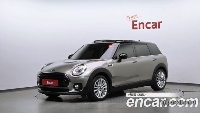 MINI COOPER D CLUBMAN 2016 — 151 711 км, серый, Корея — под ключ — фото 1