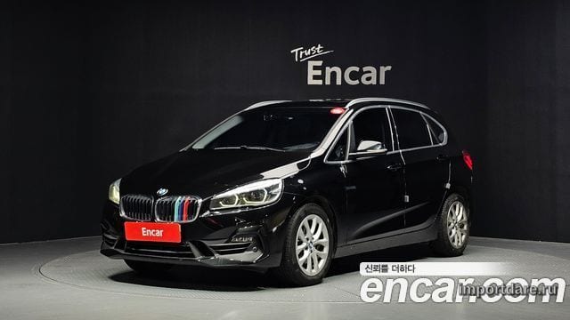 BMW 2 SERIES ACTIVE TOURER 2021 — 145 054 км, чёрный, Корея — под ключ — фото 1