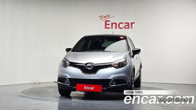 RENAULT KOREA QM3 2014 — 94 995 км, серебристо-серый, Корея — под ключ — фото 3