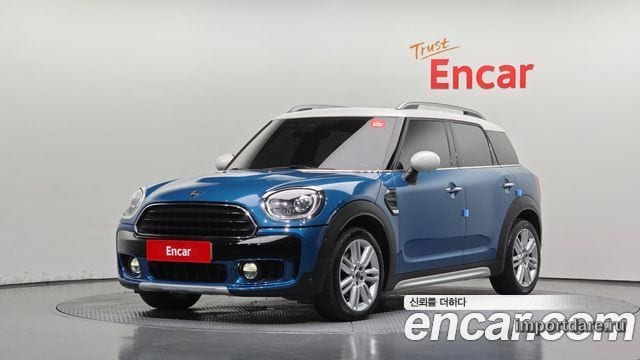 MINI COOPER COUNTRYMAN 2018 — 99 790 км, синий, Корея — под ключ — фото 11