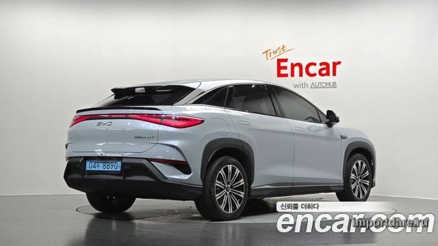BYD SEALION 7 2026 — 1 680 км, светло-серебристый, Корея — под ключ — фото 1