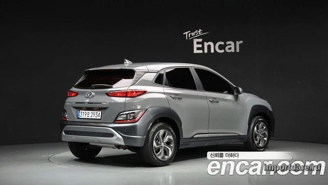 HYUNDAI KONA HYBRID 2023 — 33 111 км, серебристо-серый, Корея — под ключ — фото 2
