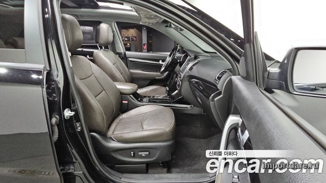 KIA SORENTO R 2014 — 132 375 км, чёрный, Корея — под ключ — фото 12