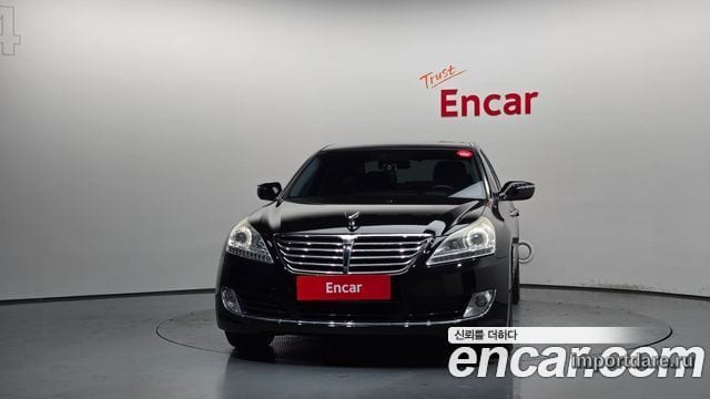 HYUNDAI EQUUS 2015 — 106 720 км, чёрный, Корея — под ключ — фото 3