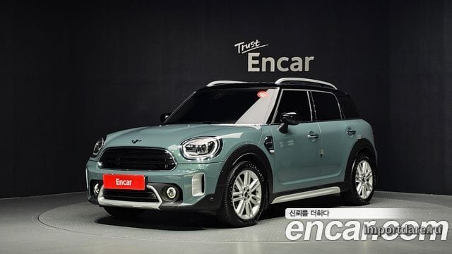 MINI COOPER COUNTRYMAN 2023 — 16 206 км, зелёный, Корея — под ключ — фото 1