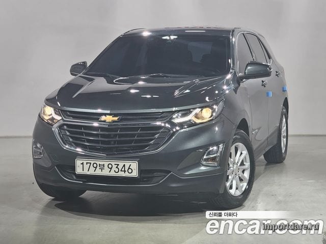 CHEVROLET EQUINOX 2019 — 96 477 км, серый, Корея — под ключ — фото 1