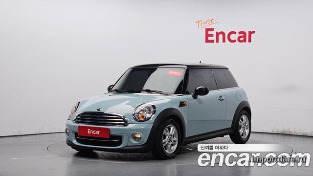 MINI COOPER D 2012 — 68 997 км, светло-серебристый, Корея — под ключ — фото 1