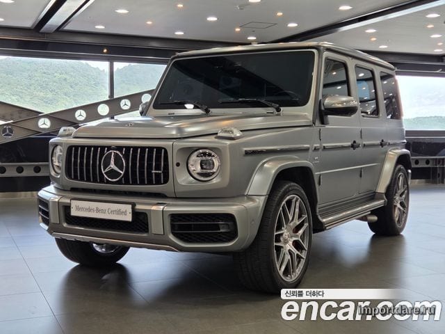 MERCEDES-BENZ G-CLASS W463B 2023 — 39 657 км, серебристый, Корея — под ключ — фото 1