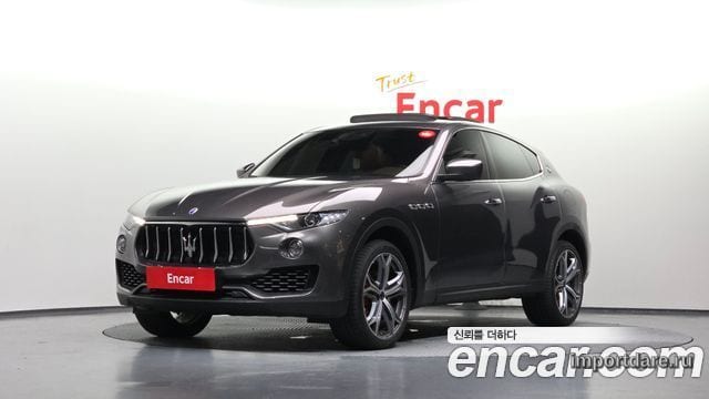 MASERATI LEVANTE 2017 — 118 012 км, серый, Корея — под ключ — фото 1