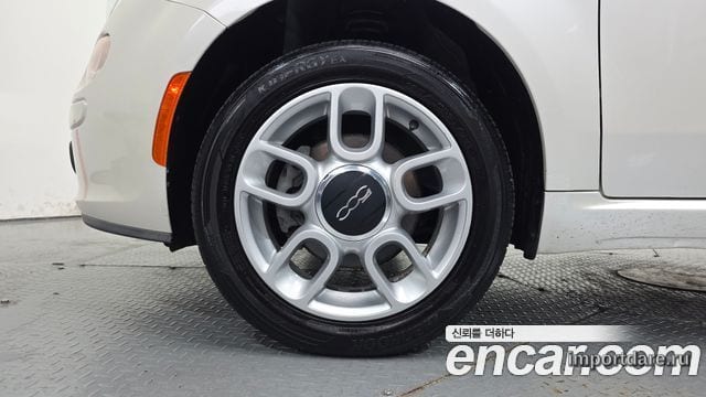 FIAT 500 2015 — 82 480 км, белый-перламутр, Корея — под ключ — фото 5