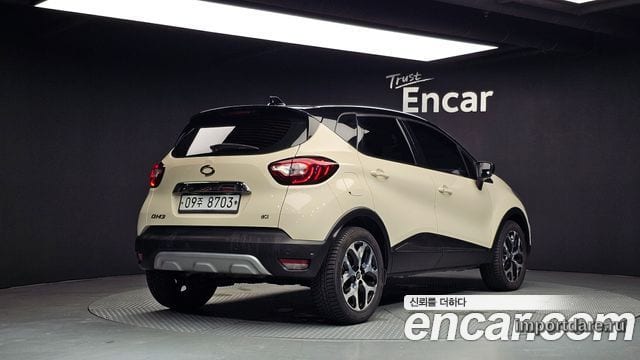 RENAULT KOREA QM3 2018 — 191 793 км, белый-перламутр, Корея — под ключ — фото 2
