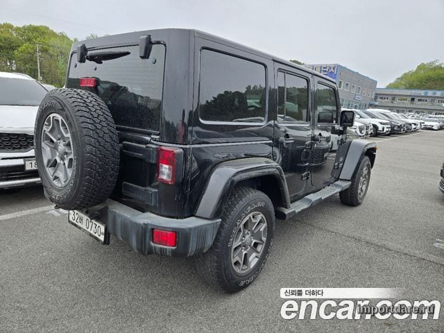JEEP WRANGLER 2016 — 174 476 км, чёрный, Корея — под ключ — фото 5
