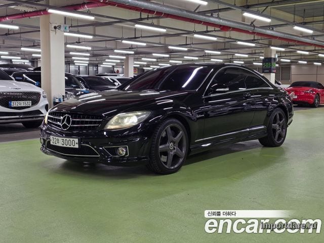 MERCEDES-BENZ CL-CLASS C216 2008 — 183 676 км, чёрный, Корея — под ключ — фото 2