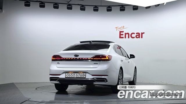 KIA K7 PREMIER HYBRID 2020 — 107 491 км, белый, Корея — под ключ — фото 4