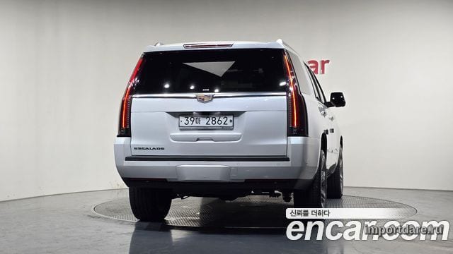 CADILLAC ESCALADE 2018 — 81 510 км, белый, Корея — под ключ — фото 4