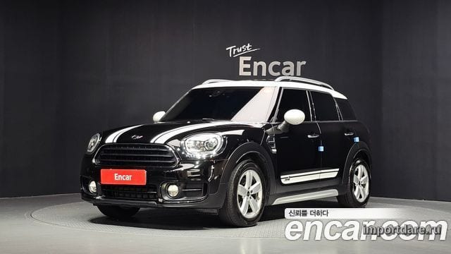 MINI COOPER D COUNTRYMAN 2017 — 96 607 км, чёрный, Корея — под ключ — фото 1