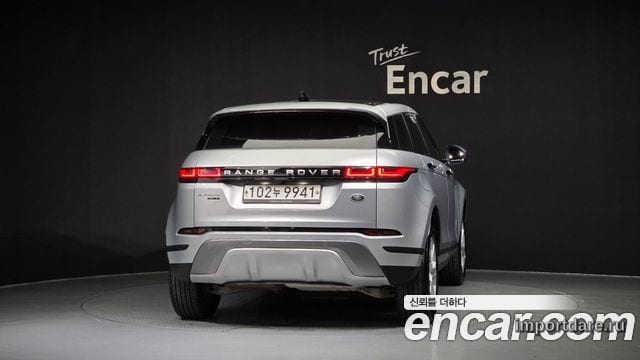 LAND ROVER RANGE ROVER EVOQUE 2020 — 74 099 км, серебристый, Корея — под ключ — фото 4