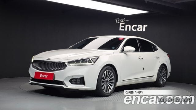 KIA K7 HYBRID 2017 — 295 153 км, белый, Корея — под ключ — фото 1