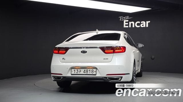 KIA K7 HYBRID 2017 — 295 153 км, белый, Корея — под ключ — фото 4