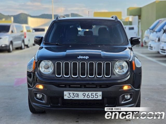 JEEP RENEGADE 2018 — 75 090 км, чёрный, Корея — под ключ — фото 3