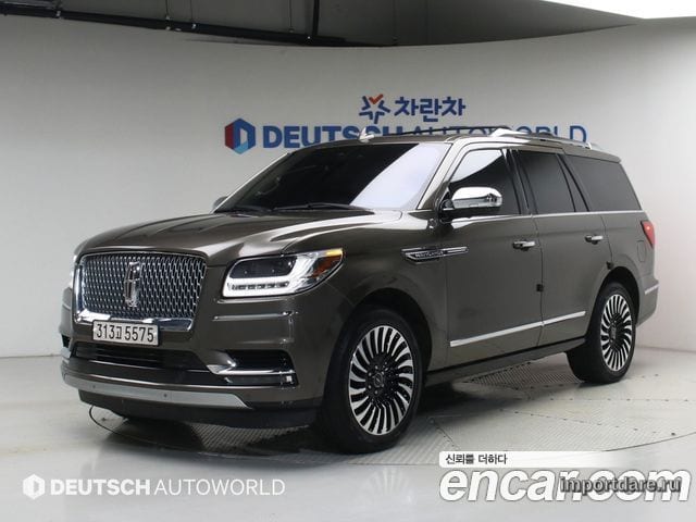 LINCOLN NAVIGATOR 2019 — 61 644 км, светло-золотистый, Корея — под ключ — фото 1