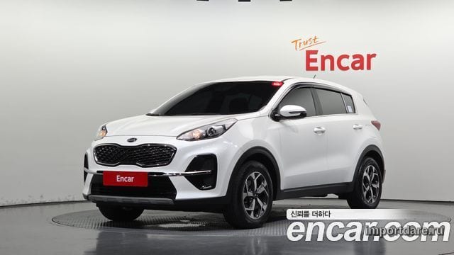 KIA SPORTAGE THE BOLD 2019 — 105 350 км, белый, Корея — под ключ — фото 1
