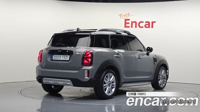 MINI COOPER COUNTRYMAN 2021 — 64 100 км, серебристо-серый, Корея — под ключ — фото 2