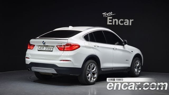 BMW X4 2017 — 211 120 км, белый, Корея — под ключ — фото 2