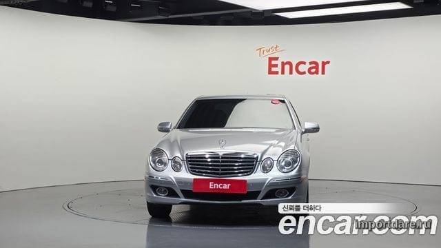 MERCEDES-BENZ E-CLASS W211 2008 — 193 777 км, серебристо-серый, Корея — под ключ — фото 3