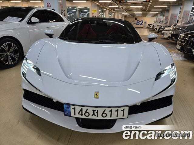 Ferrari Sf90 сбоку