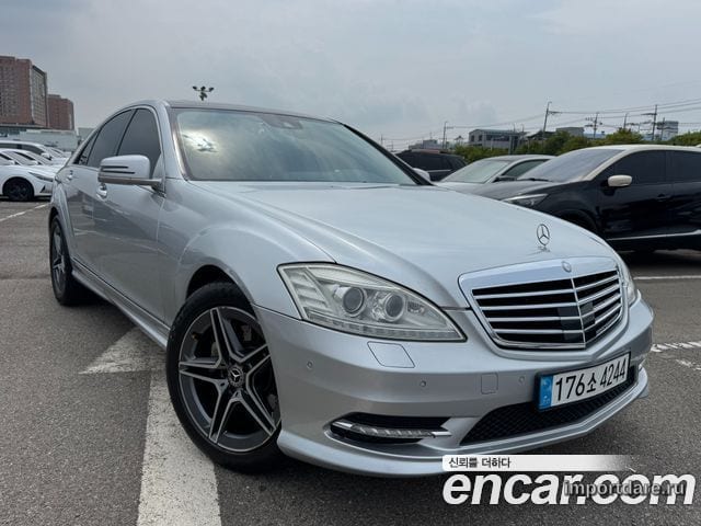 MERCEDES-BENZ S-CLASS W221 2011 — 289 603 км, серебристый, Корея — под ключ — фото 2