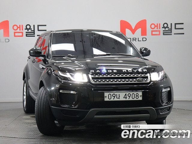 LAND ROVER RANGE ROVER EVOQUE 2018 — 94 139 км, Корея — под ключ — фото 2