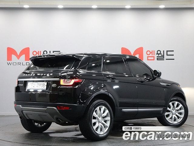 LAND ROVER RANGE ROVER EVOQUE 2018 — 94 139 км, Корея — под ключ — фото 4