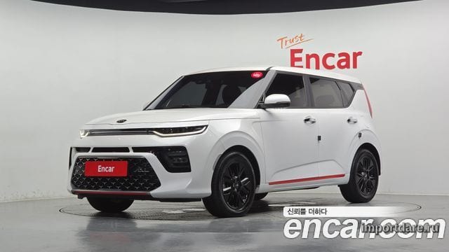 KIA SOUL BOOSTER 2019 — 32 070 км, белый, Корея — под ключ — фото 1