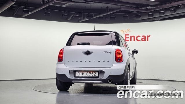 MINI COOPER D COUNTRYMAN 2016 — 105 338 км, белый, Корея — под ключ — фото 4