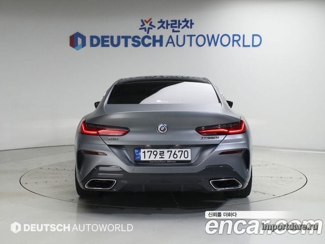 BMW 8 SERIES 2023 — 45 651 км, серебристо-серый, Корея — под ключ — фото 4