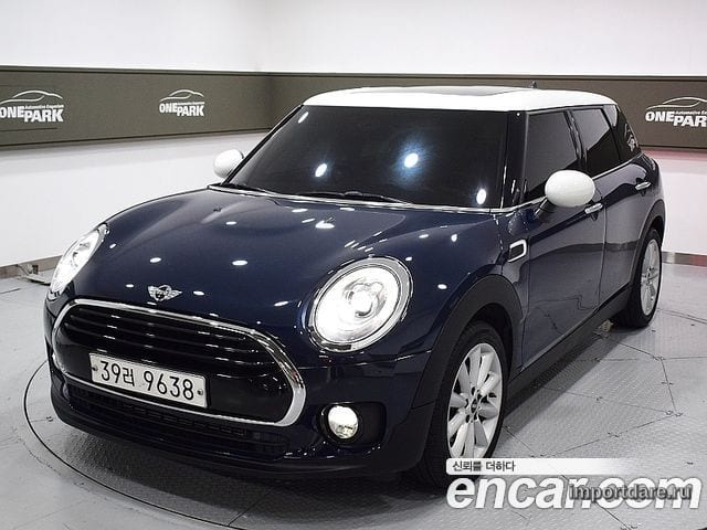 MINI COOPER CLUBMAN 2018 — 102 851 км, синий, Корея — под ключ — фото 3
