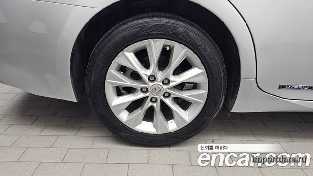 LEXUS ES300H 2013 — 164 137 км, серебристо-серый, Корея — под ключ — фото 5
