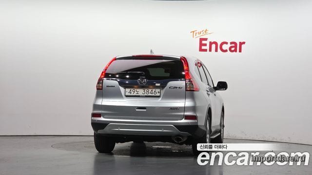 HONDA NEW CR-V 2015 — 133 185 км, серебристый, Корея — под ключ — фото 4