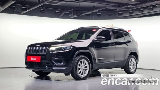 JEEP CHEROKEE 2019 — 168 410 км, чёрный, Корея — под ключ — фото 1
