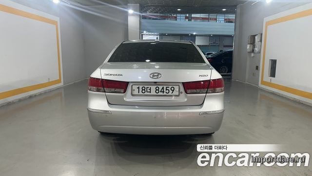 HYUNDAI SONATA TRANSFORM 2009 — 220 708 км, серебристо-серый, Корея — под ключ — фото 4