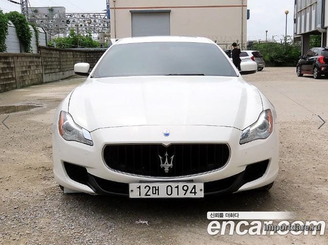 MASERATI QUATTROPORTE 2015 — 133 921 км, Корея — под ключ — фото 1